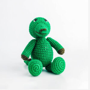 crochet crocodile doll