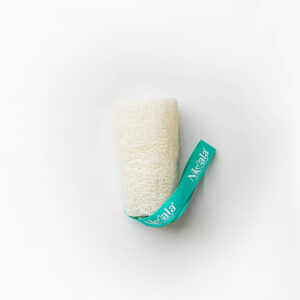 natural bath sponge white