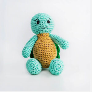 crochet crocodile doll